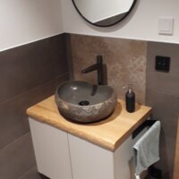 Waschbecken im Badezimmer